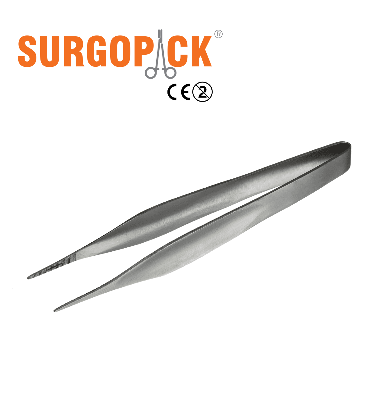 Box 50 Surgopack® Sterile Single Use Martins Splinter Forceps 11cm, 4.5" Individually Packed Disposable - Surgical instruments company