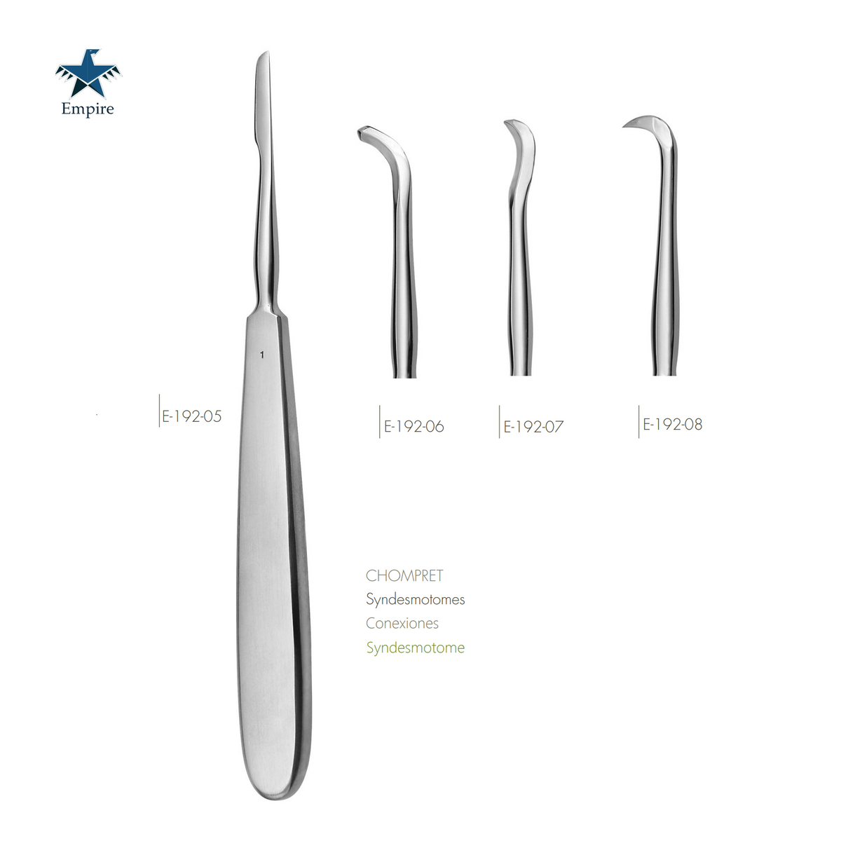 Empire's German Stainless Dental Root Surgery Elevator Chompret